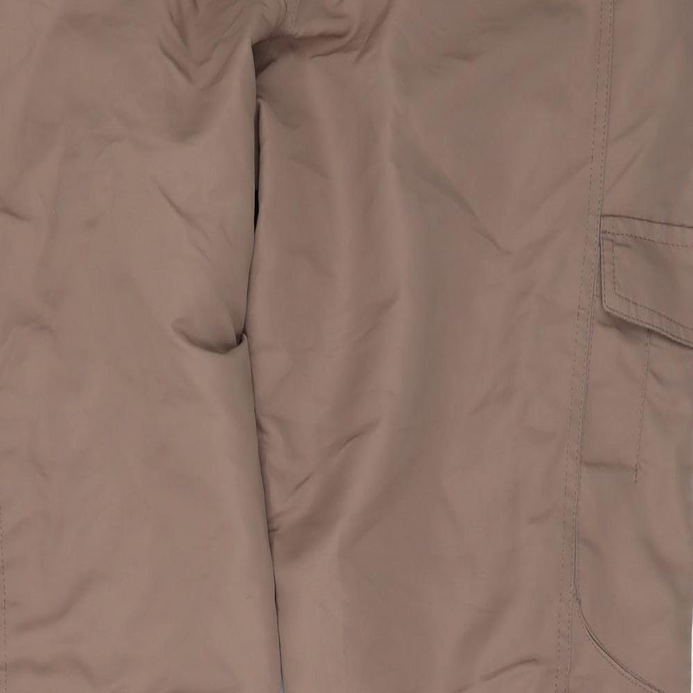 bonprix Womens Brown Rain Trousers Trousers Size 20 L30 in