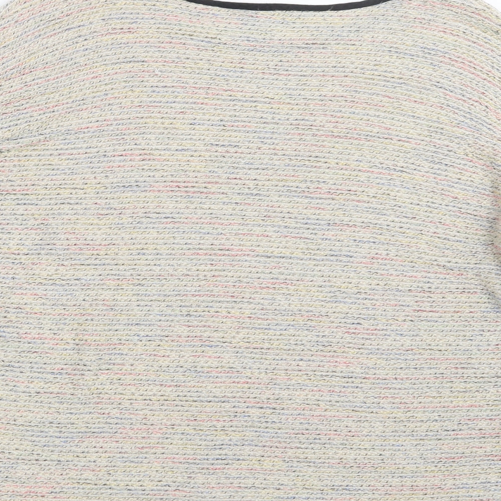 Topshop Womens Beige Knit Pullover Jumper Size 12