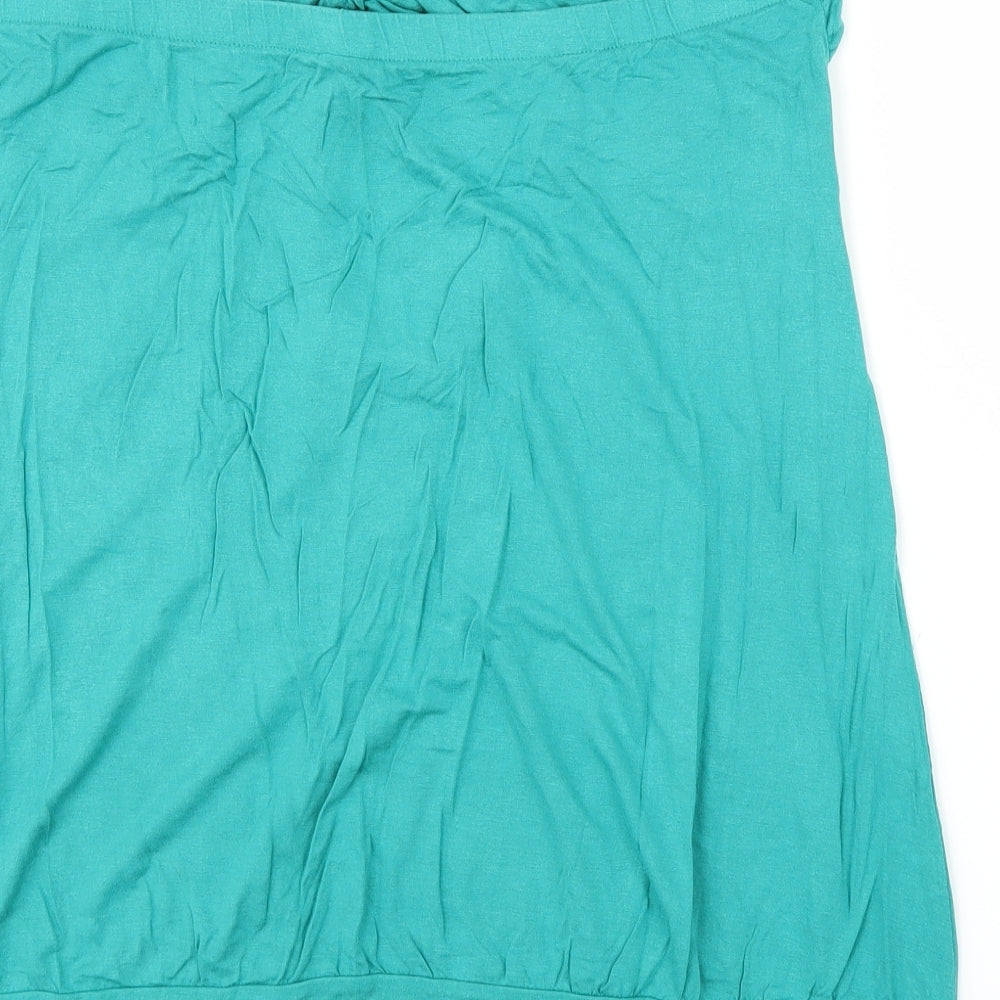 NEXT Womens Green Basic Blouse Size 22