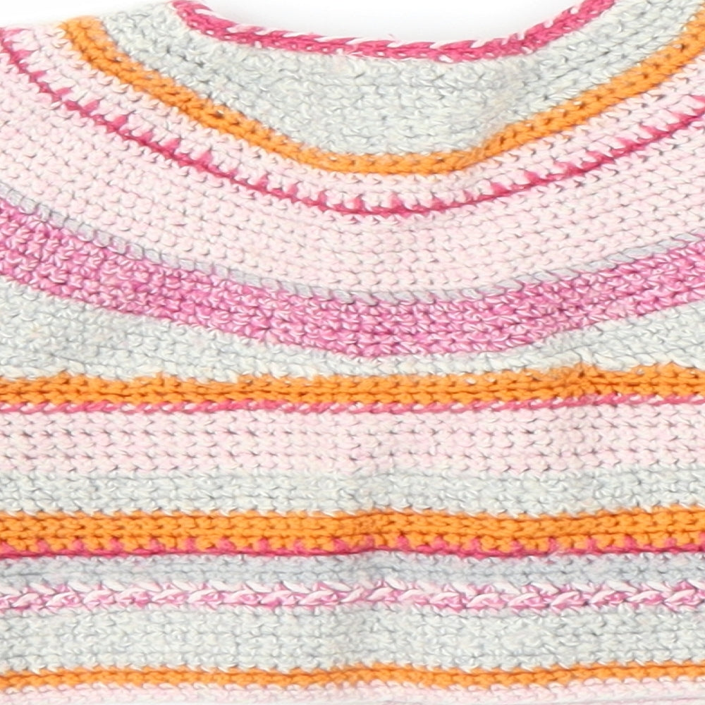 Gap Girls Multicoloured Striped Cardigan Jumper Size 3-6 Months