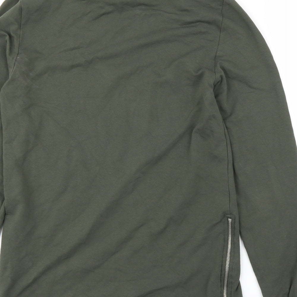 ASOS Mens Green Pullover Sweatshirt Size S