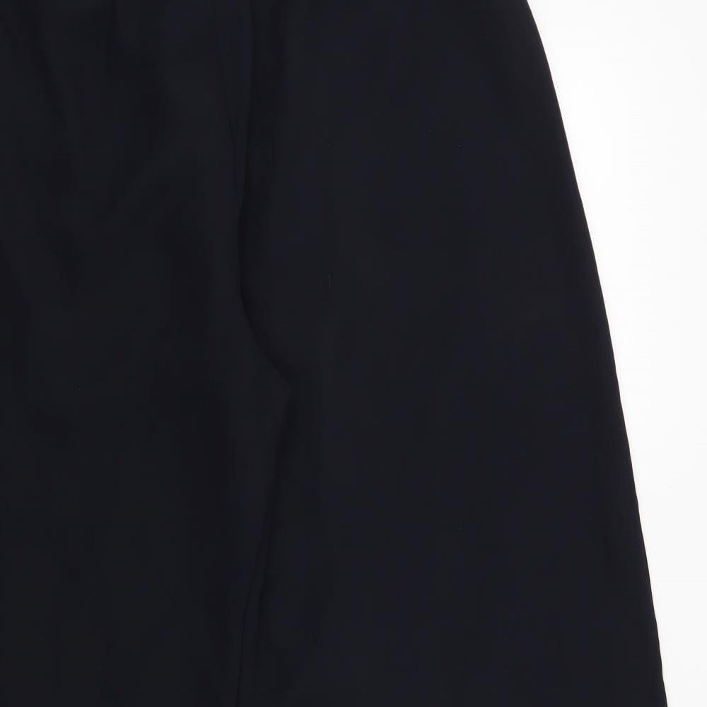 Whispers Womens Black Capri Trousers Size 14 L23 in