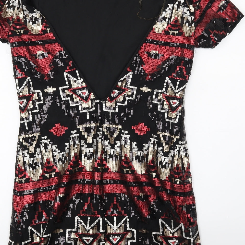 Rare London Womens Black A-Line Size S