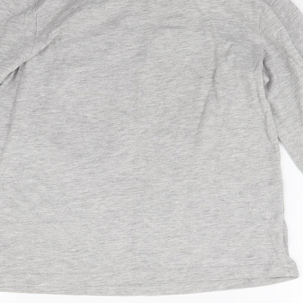 Brando Girls Grey Jersey Basic T-Shirt Size 7-8 Years - Littile Mix