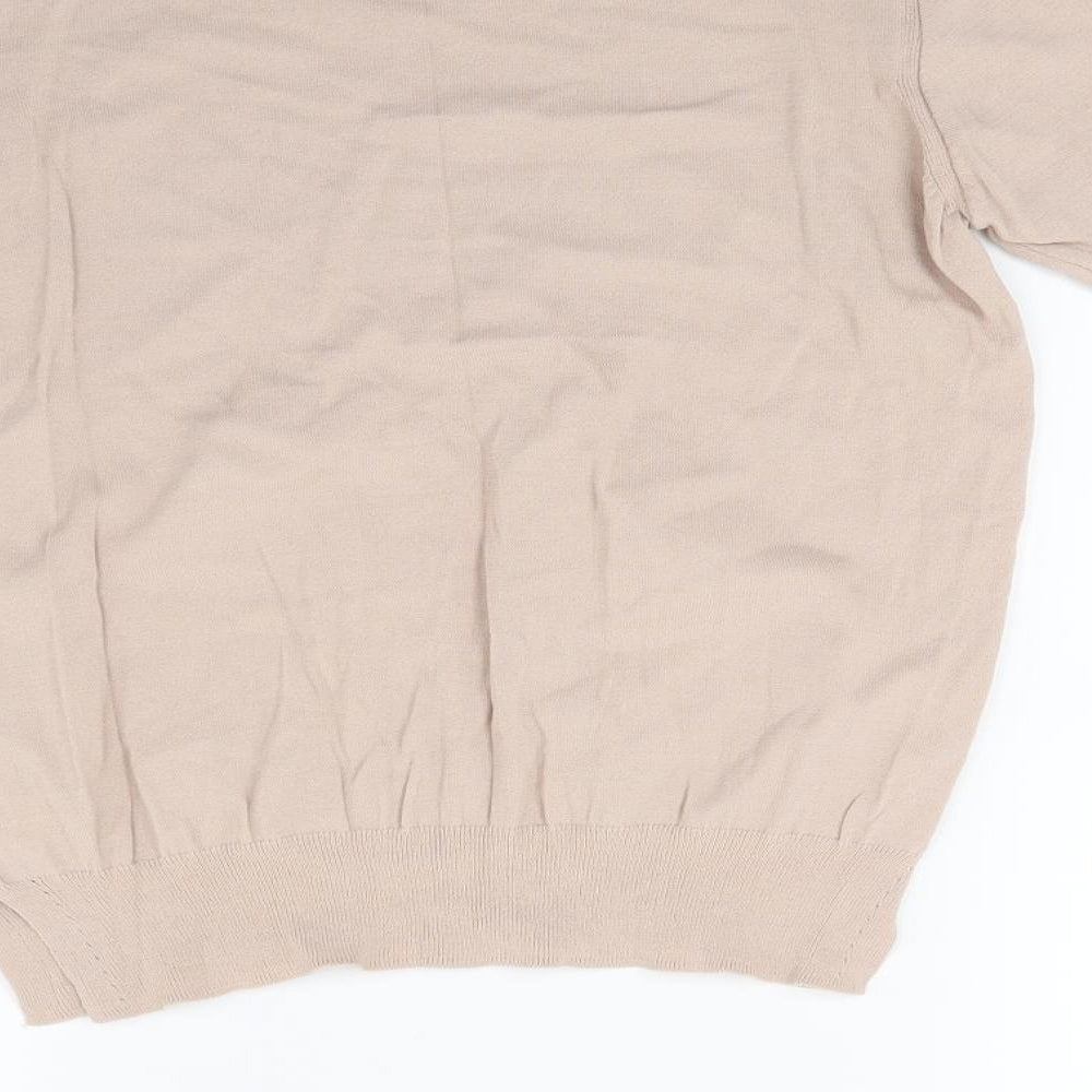 Amy & grace Womens Brown Pullover Jumper Size S