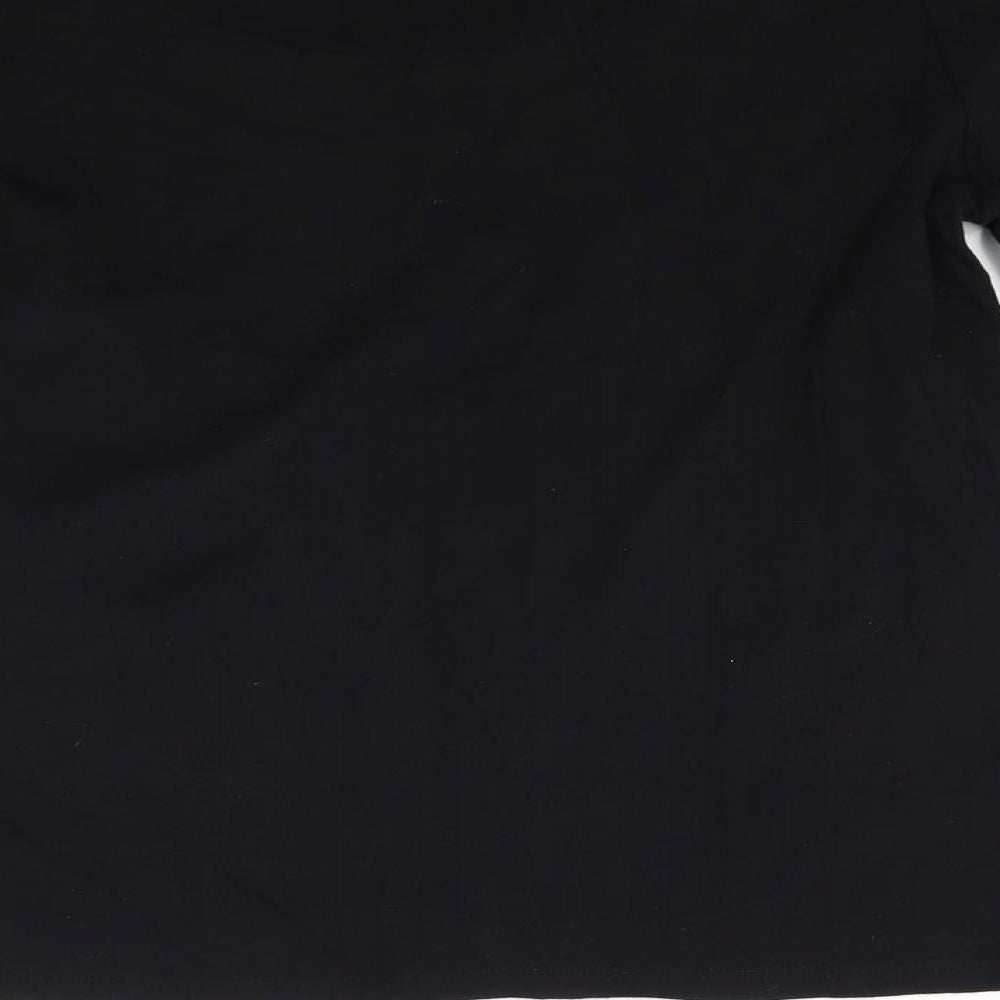 Joann hope Womens Black Knit Pullover Jumper Size 14