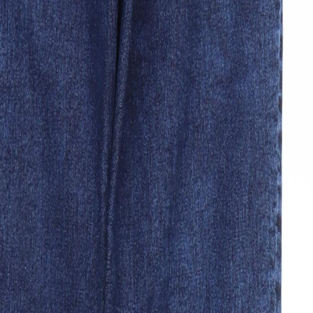 H&M Womens Blue Skinny Jeans Size 10 L32 in
