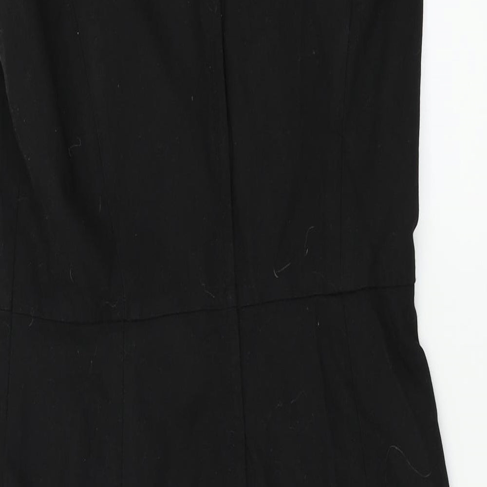 H&M Womens Black A-Line Size 8
