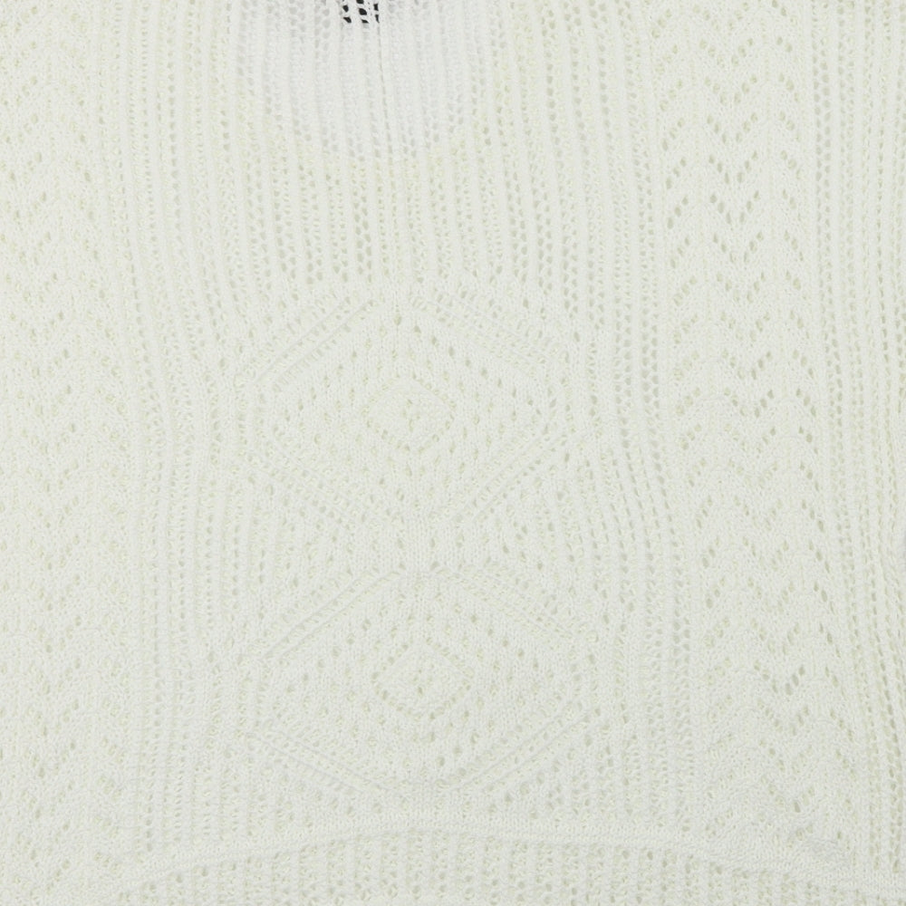Atmosphere Womens Ivory Pullover Jumper Size S