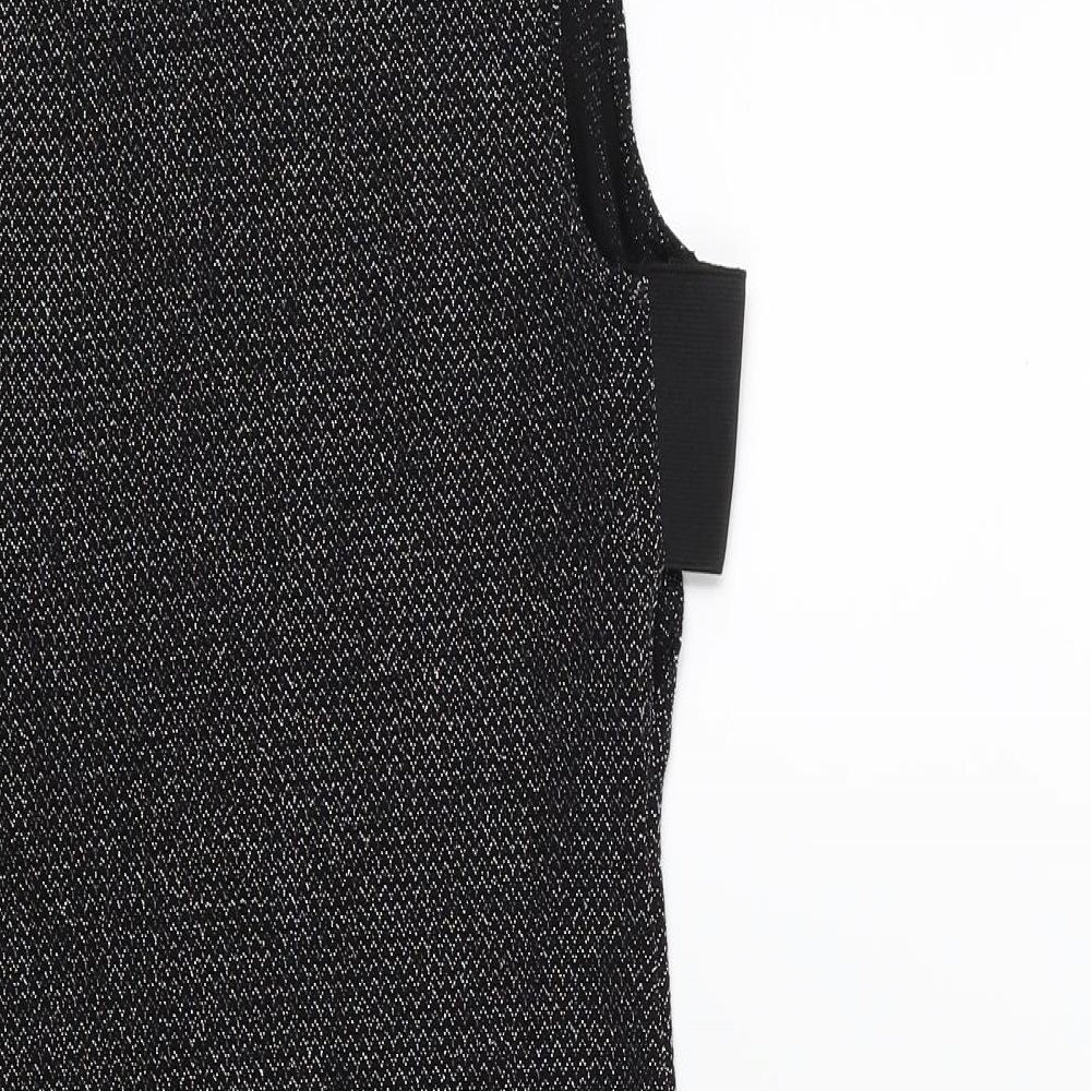 Atmosphere Womens Black Bodycon Size 12