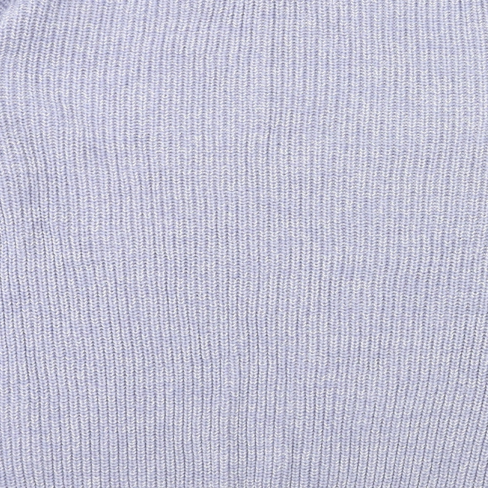 Marks and Spencer Womens Blue Knit Pullover Jumper Size M