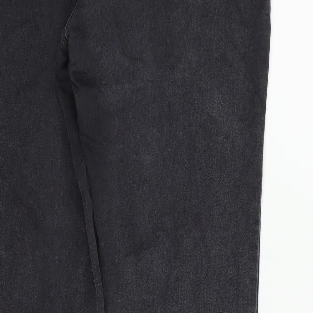 RE Womens Grey Straight Jeans Size 10 L29 in