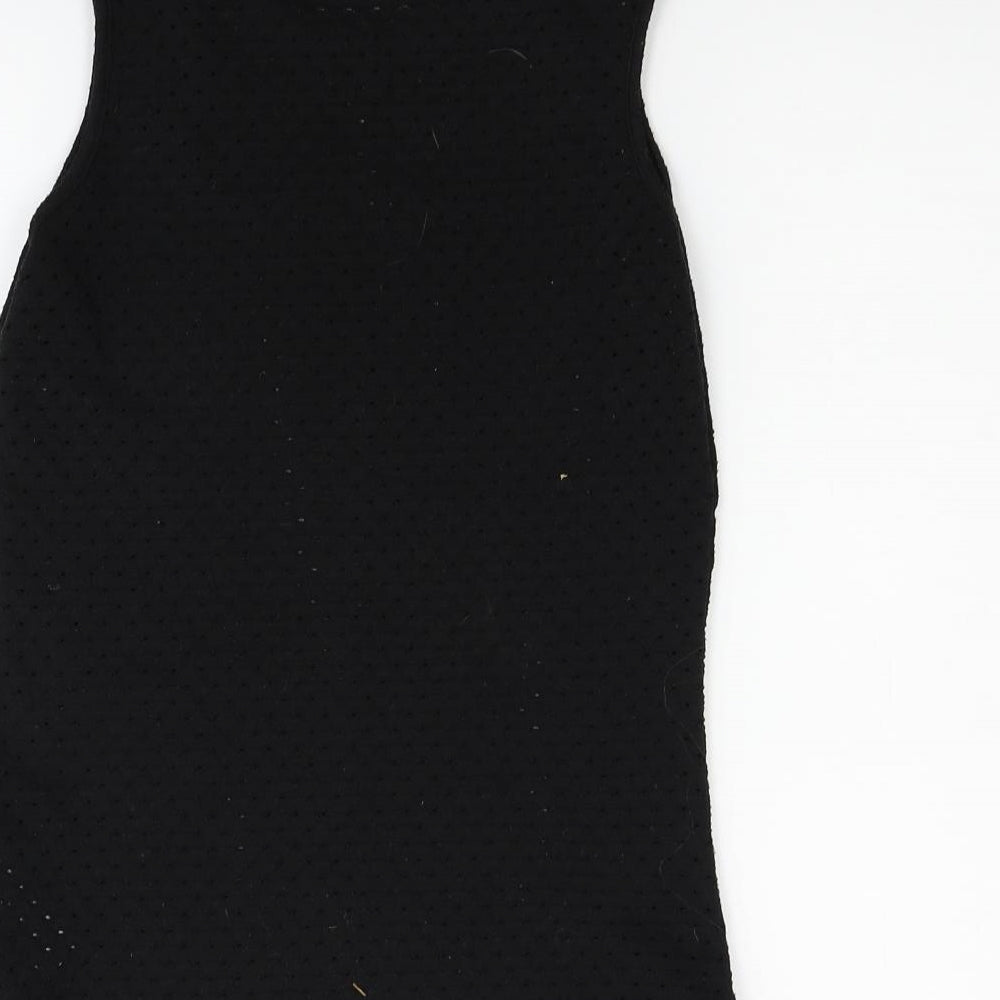 New Look Womens Black Basic Tank Size 6