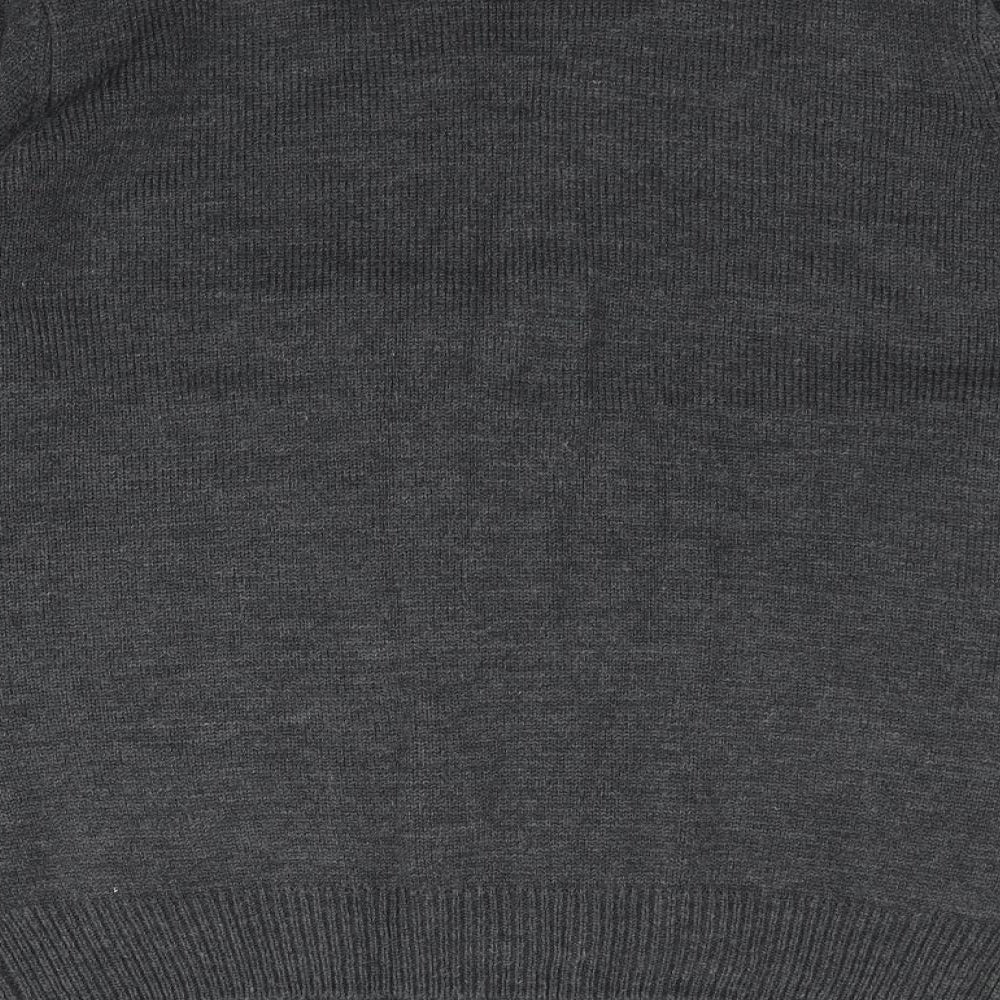 Threadbare Mens Grey Pullover Jumper Size M