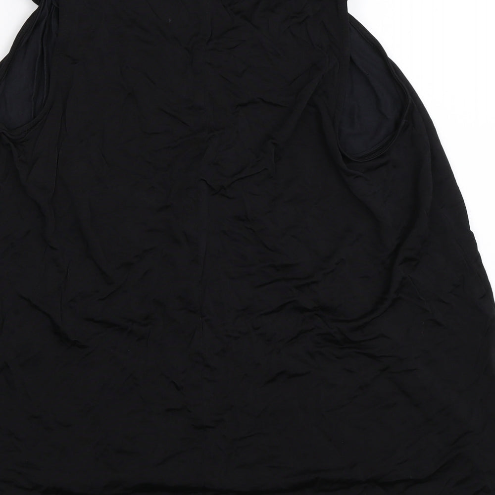 Marks and Spencer Womens Black Basic Blouse Size 12