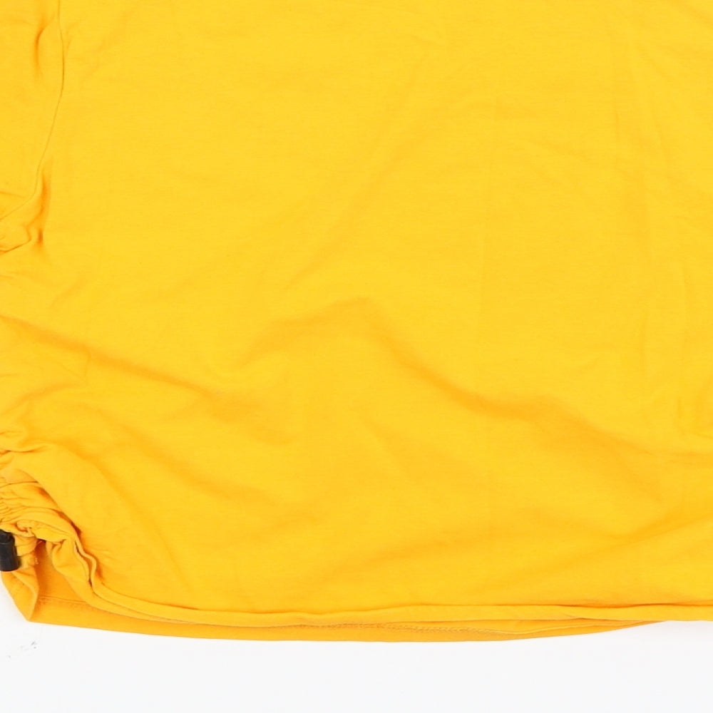 George Girls Yellow Basic T-Shirt Size L - Tokyo