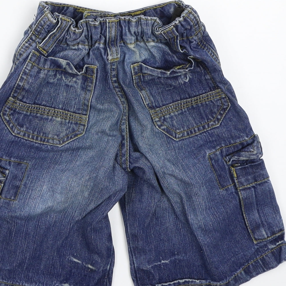 Matalan Boys Blue Cropped Jeans Size 3 Years