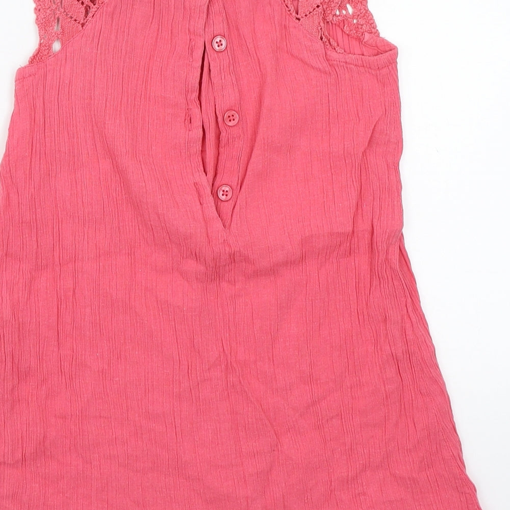 Mothercare Girls Pink A-Line Size 3-6 Months