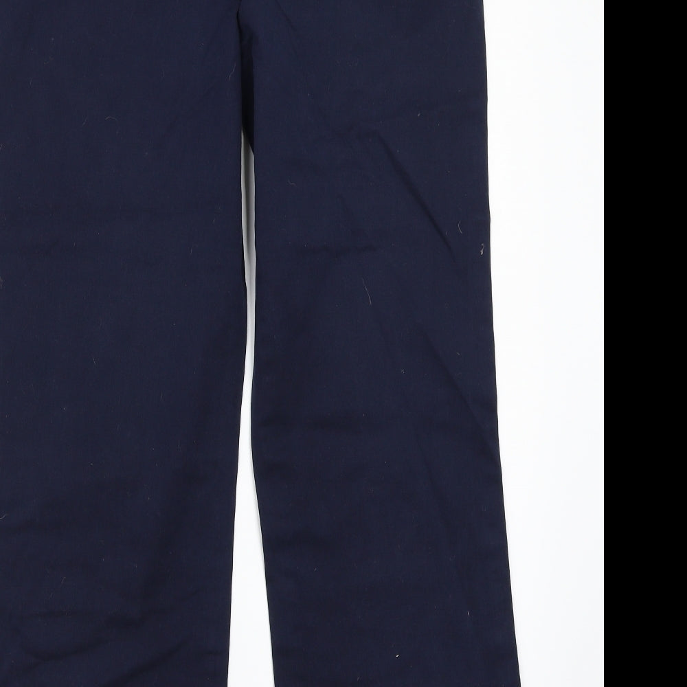 JM Collection Womens Blue Straight Jeans Size 10 L27 in