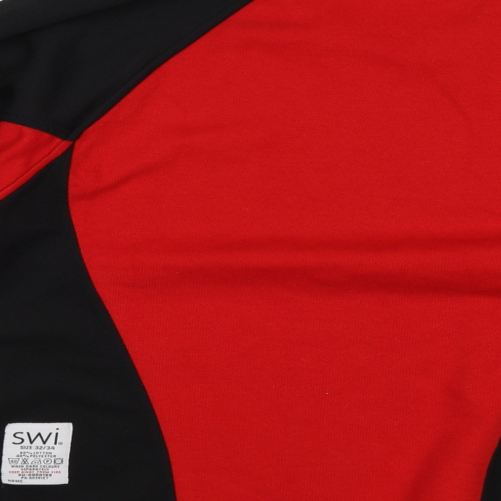 SWI Mens Red Polo Size 34