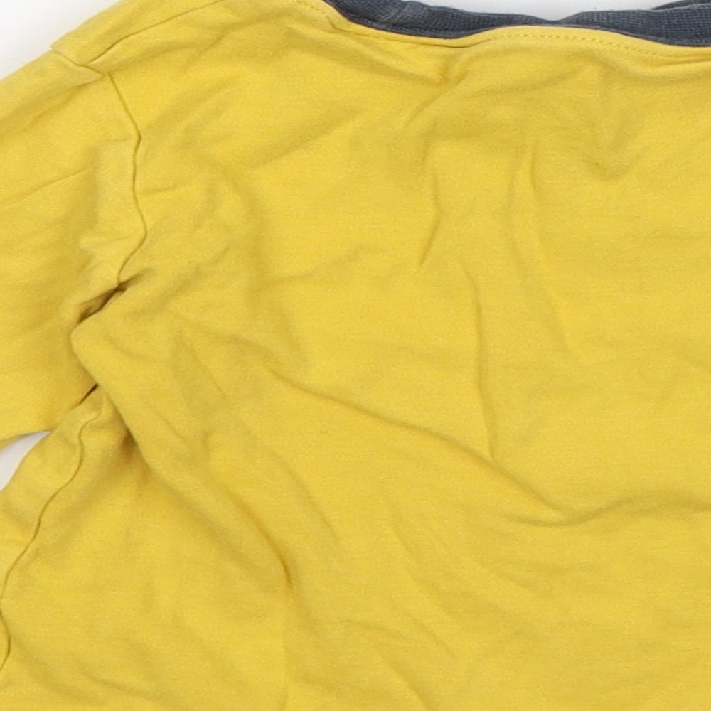 George Baby Yellow Jersey T-Shirt Size 18-24 Months - Batman Mummy's super hero