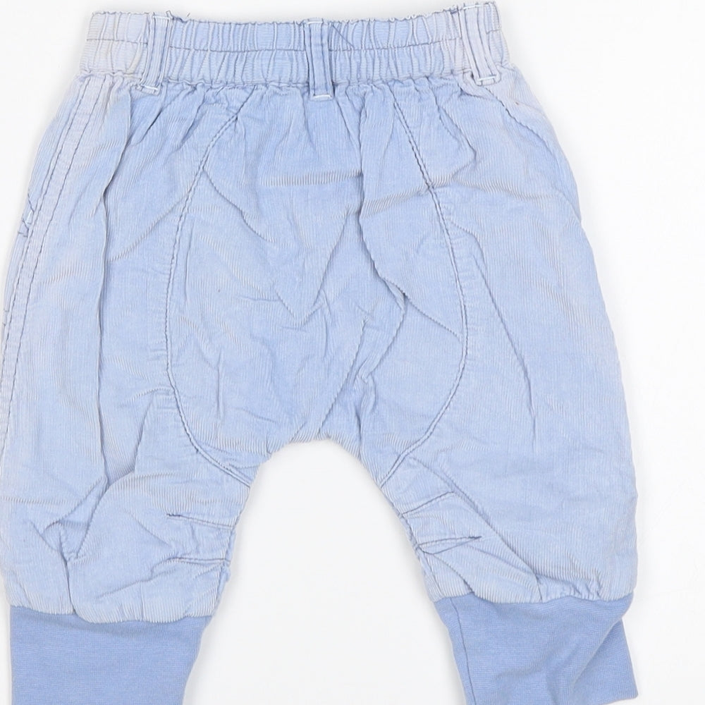 Next Baby Blue Jogger Trousers Size 0-3 Months