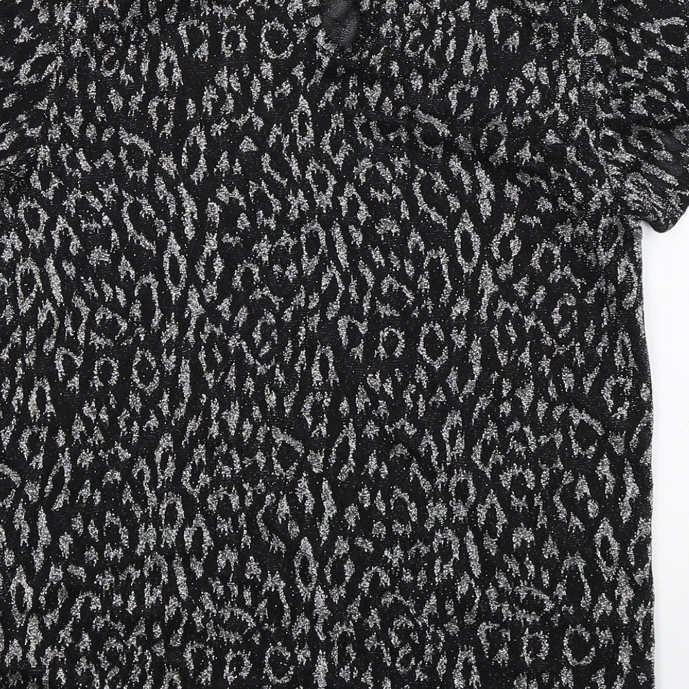 PrimRK Girls Black Basic Blouse Size 12-13 Years