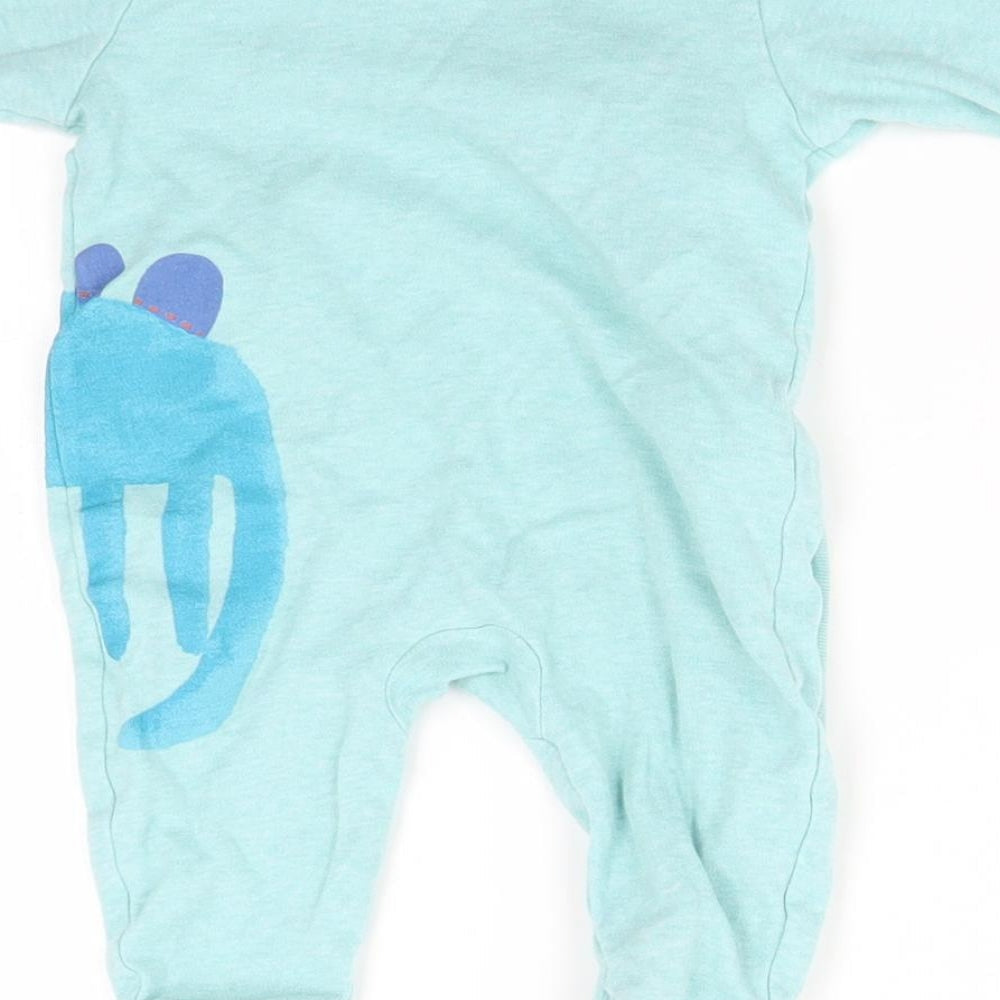 NEXT Baby Green Babygrow One-Piece Size 0-3 Months - DINOSAUR