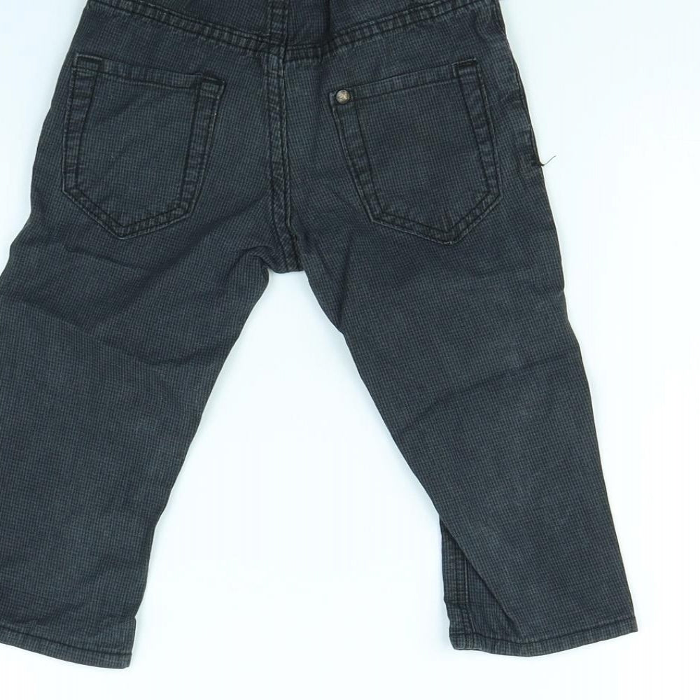 H&M Boys Blue Capri Trousers Size 9 Months