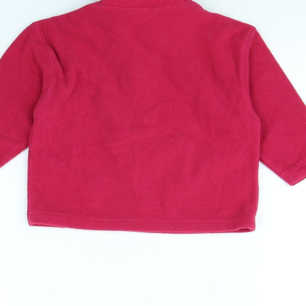 Preworn Girls Pink Jacket Size 9-12 Months