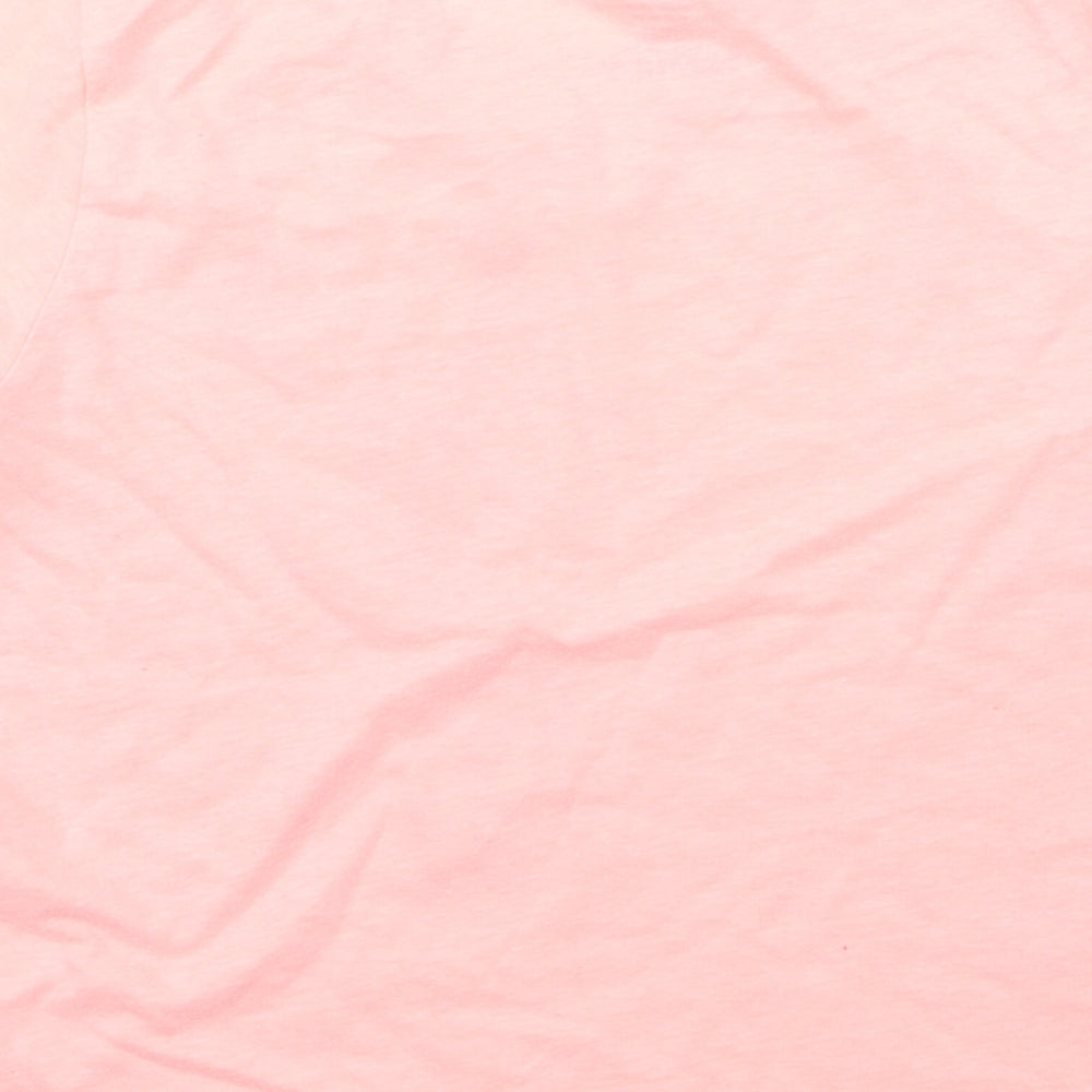Looney Toons Womens Pink Basic T-Shirt Size M