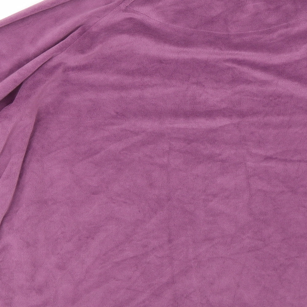 love to lounge Womens Purple Pullover Sweatshirt Size 14