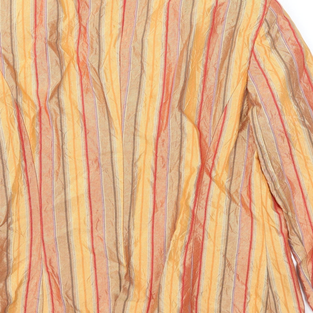 Fisser Womens Multicoloured Jacket Blazer Size 12