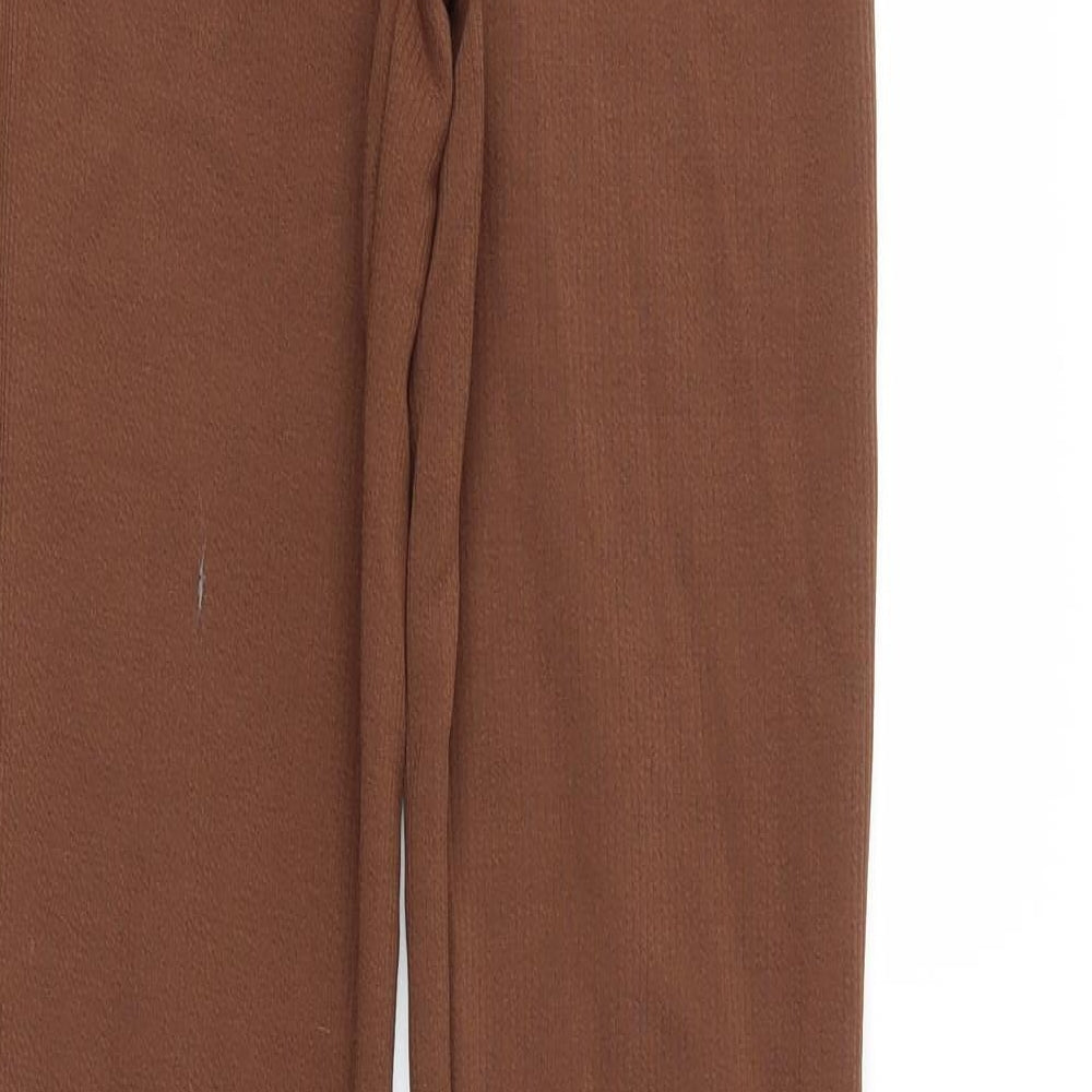 boom studio Womens Brown Basic T-Shirt Size M - Trousers included
