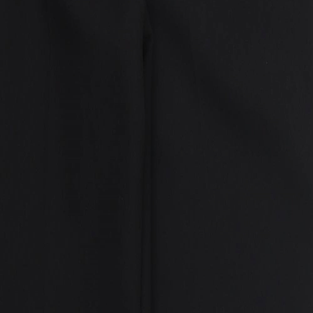 Brand and care label for George women’s black trousers, size UK 10, 29-inch leg