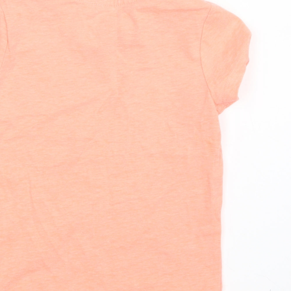 Mothercare Boys Orange Basic T-Shirt Size 2-3 Years - Neon