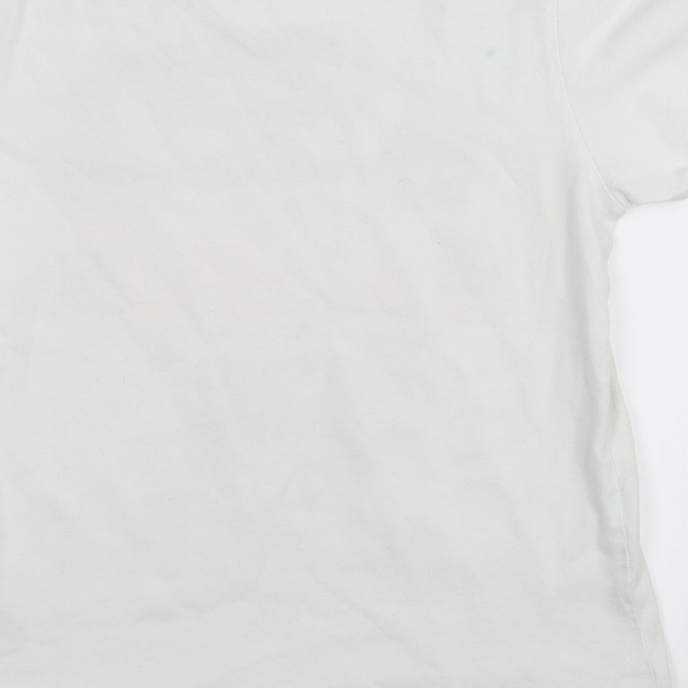 NEXT Girls White Basic T-Shirt Size 6 Years