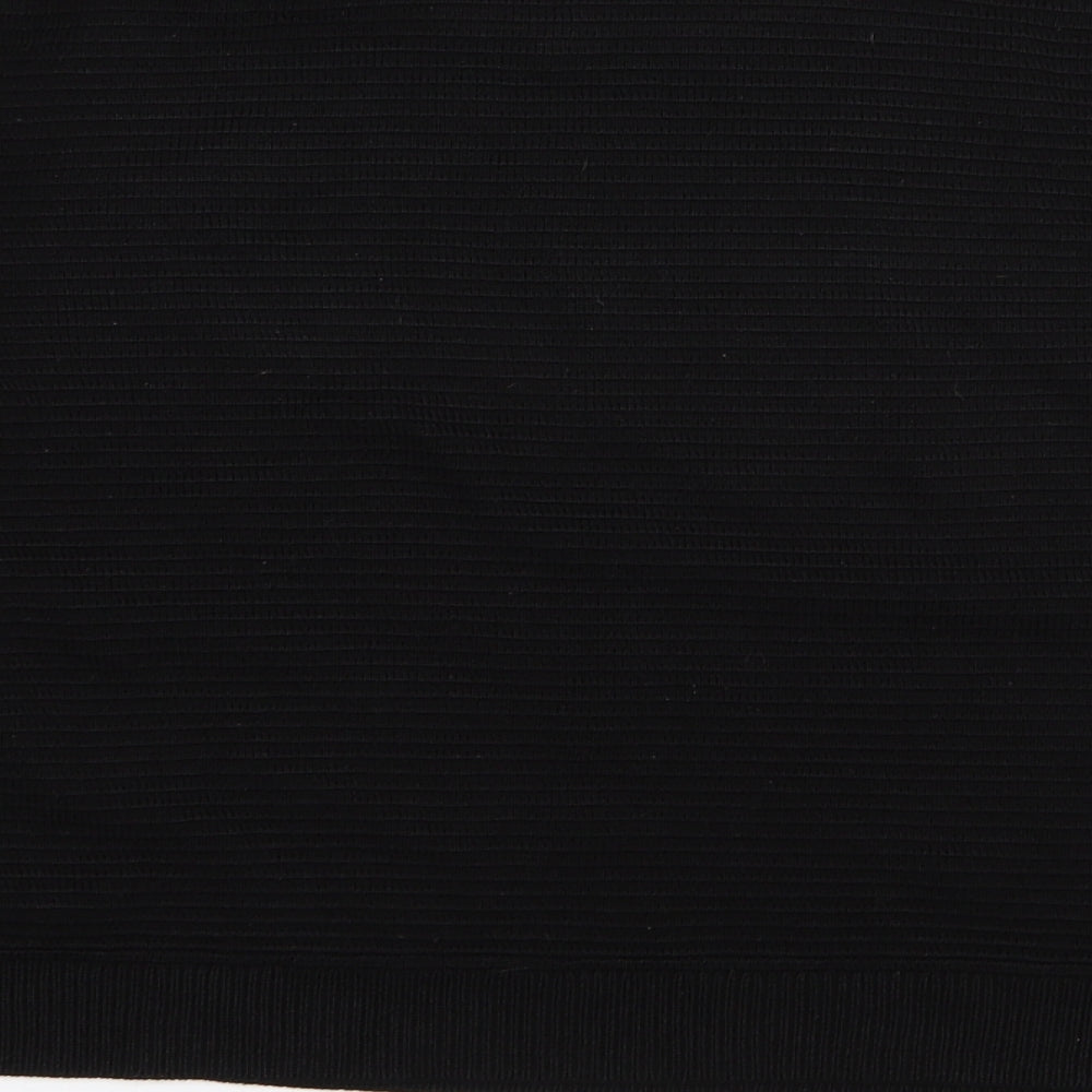 New Look Womens Black Pullover Jumper Size 10