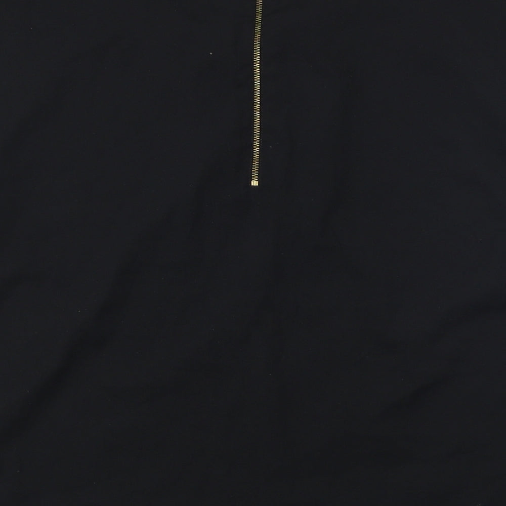 Papaya Womens Black Basic Blouse Size 12