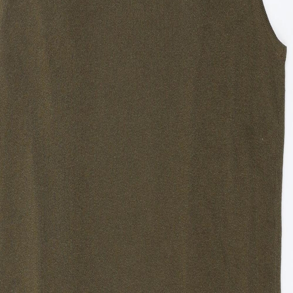 Limited Collection Womens Green Cardigan Jumper Size 8