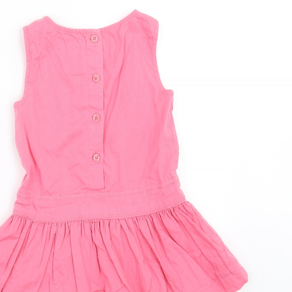 little rocha Girls Pink Basic Blouse Size 2-3 Years