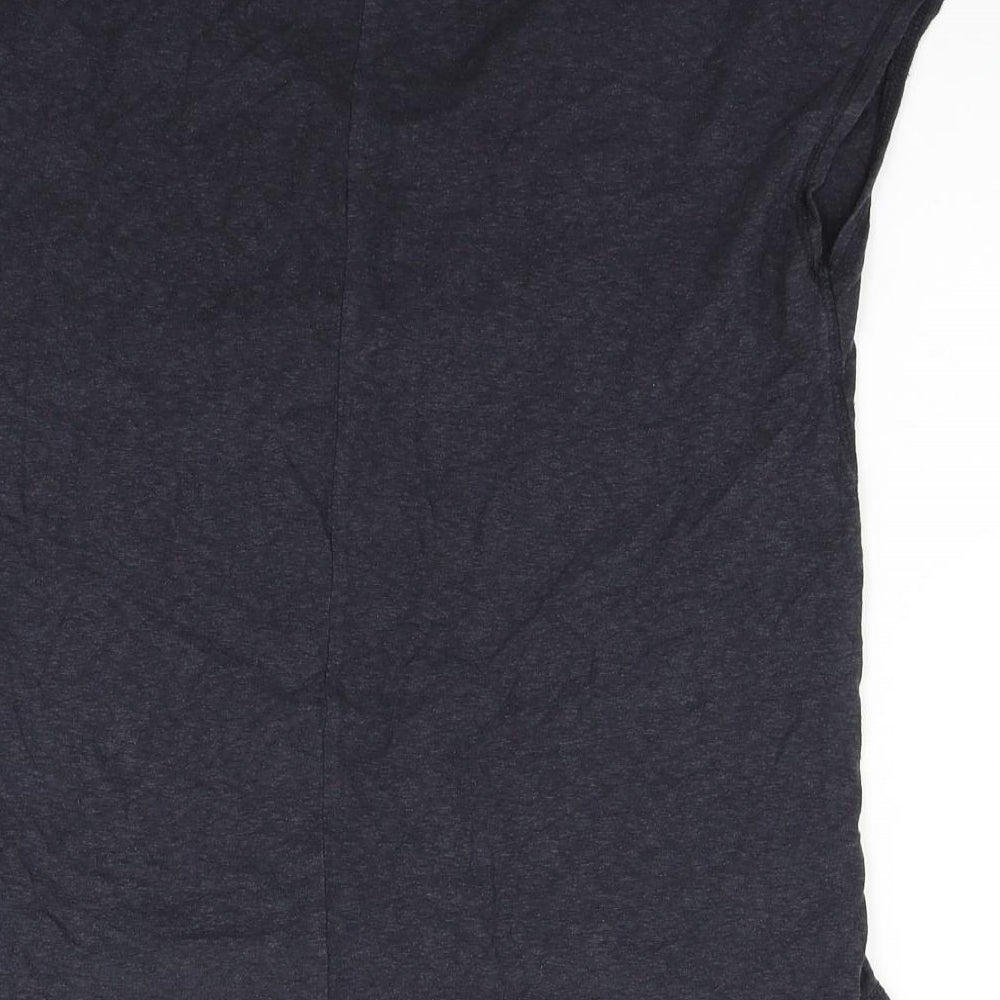 River Island Womens Blue Basic T-Shirt Size 10