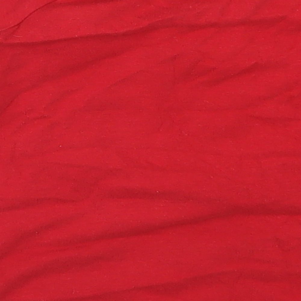 Matalan Boys Red Basic T-Shirt Size 2-3 Years - Santa Claus
