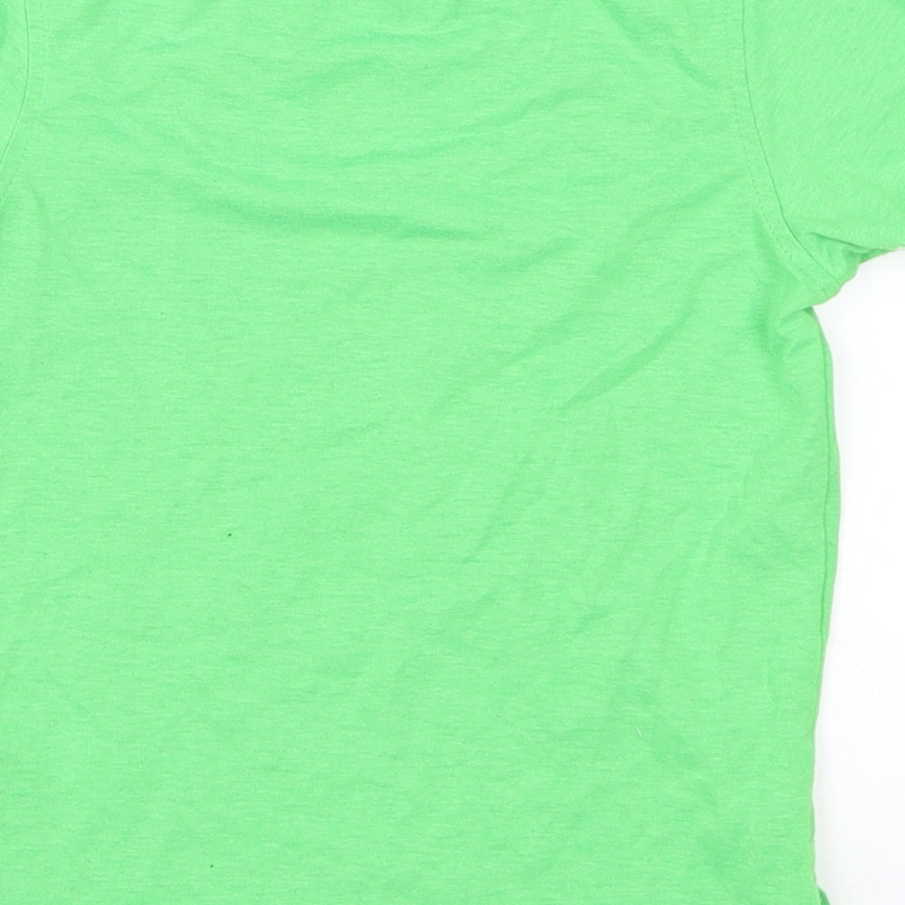 George Boys Green Basic T-Shirt Size 3-4 Years - Little But Loud