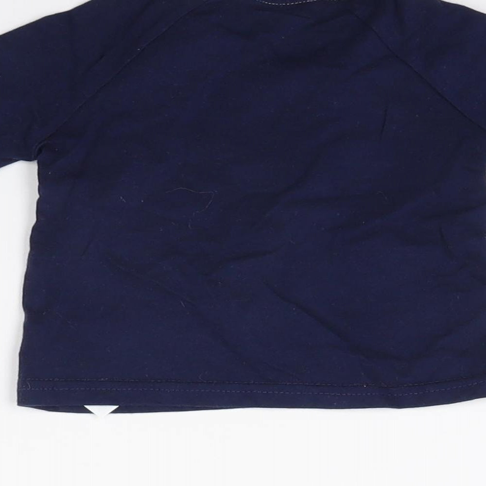 George Boys Blue Basic Casual Size 0-3 Months - Christmas