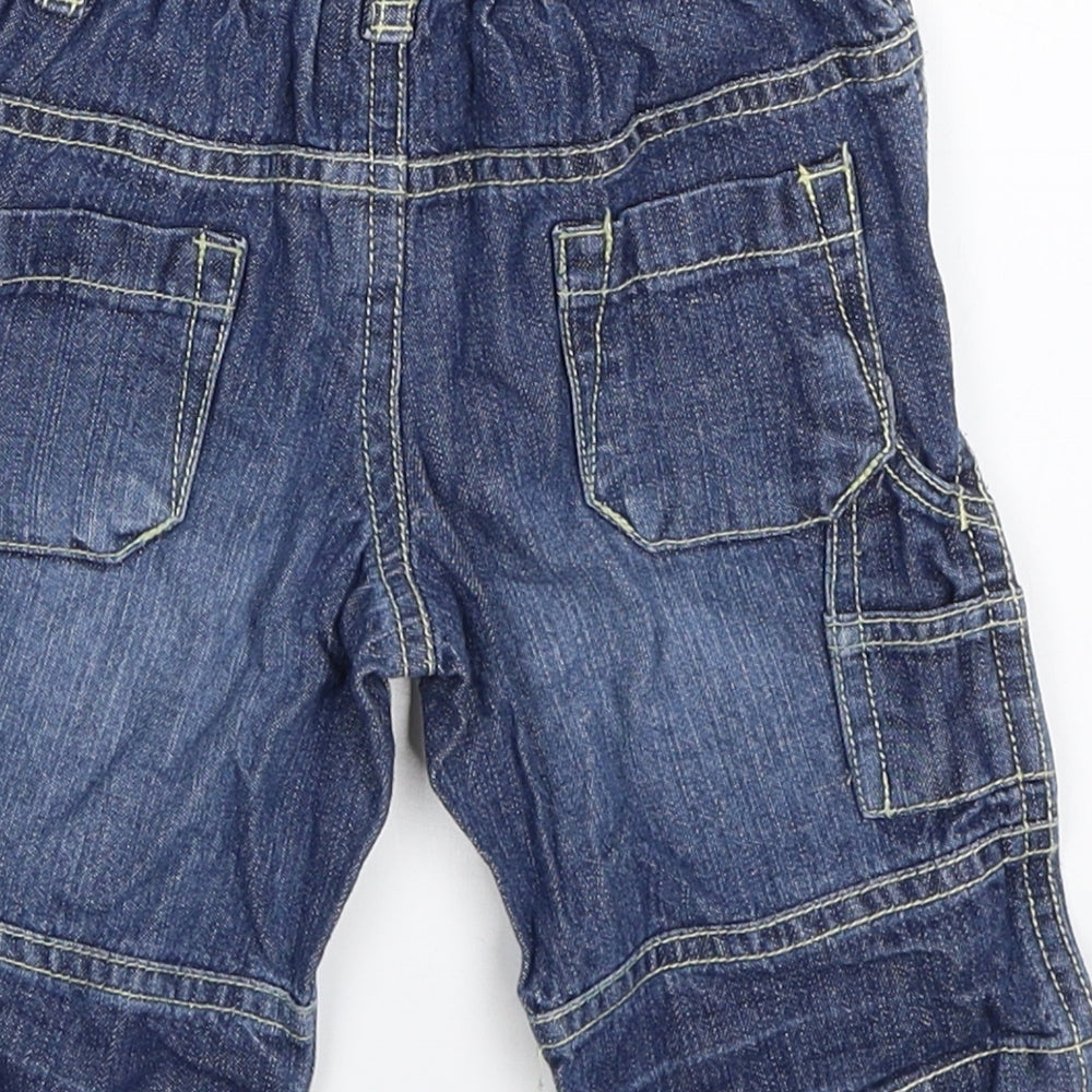 Cherokee Boys Blue Denim Capri Jeans Size 0-3 Months