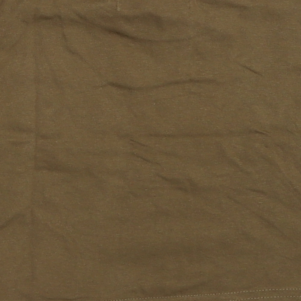 Earlydays Boys Brown Basic T-Shirt Size 6-9 Months