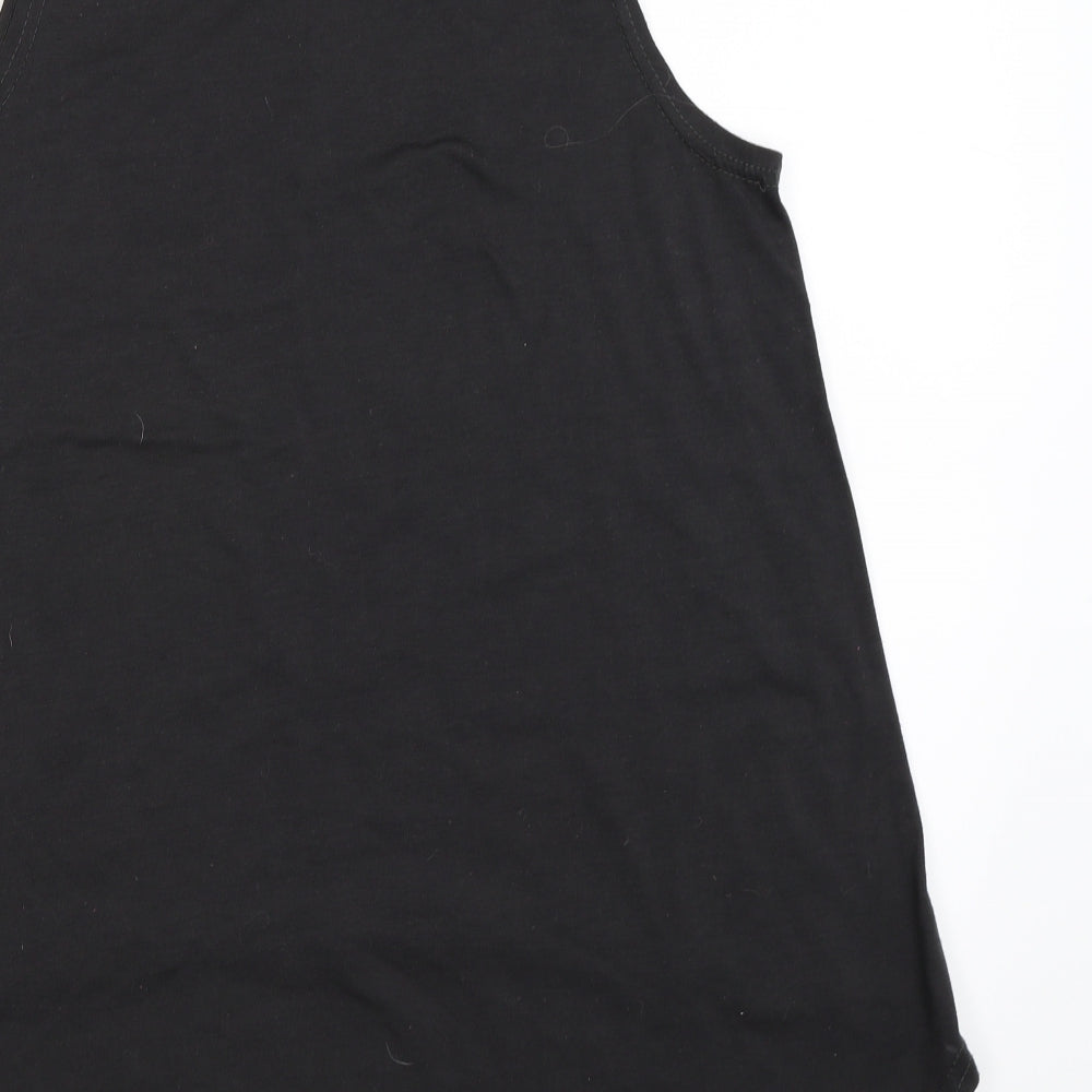 Preworn Womens Grey Basic Tank Size XL