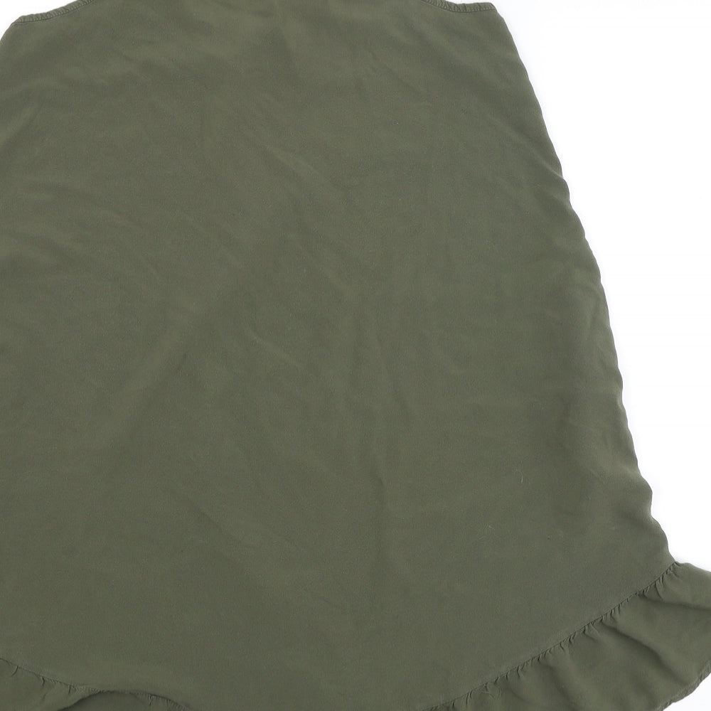 M&S Collection Womens Green A-Line Size 10