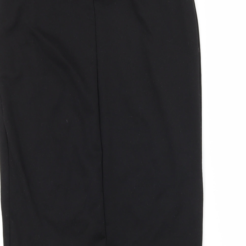 SheIn Womens Black Jersey Straight & Pencil Skirt Size M